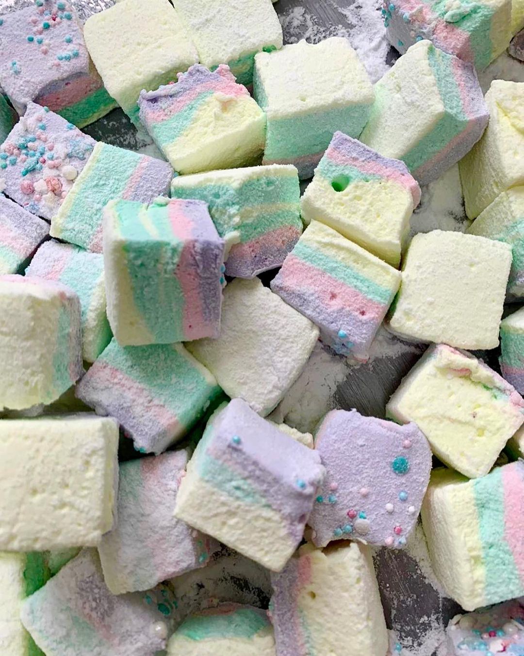 Rainbow marshmallow