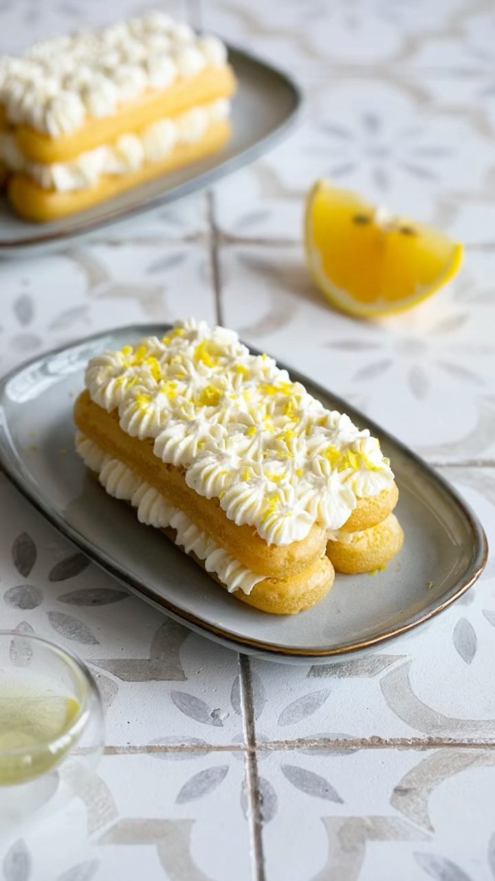 Lemon Tiramisu with Limoncello